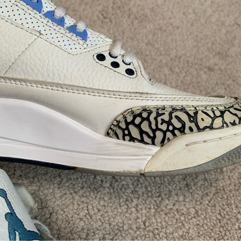 Air Jordan 3 retro mid unc ct8532-104 mens size 10 - Picture 7 of 15
